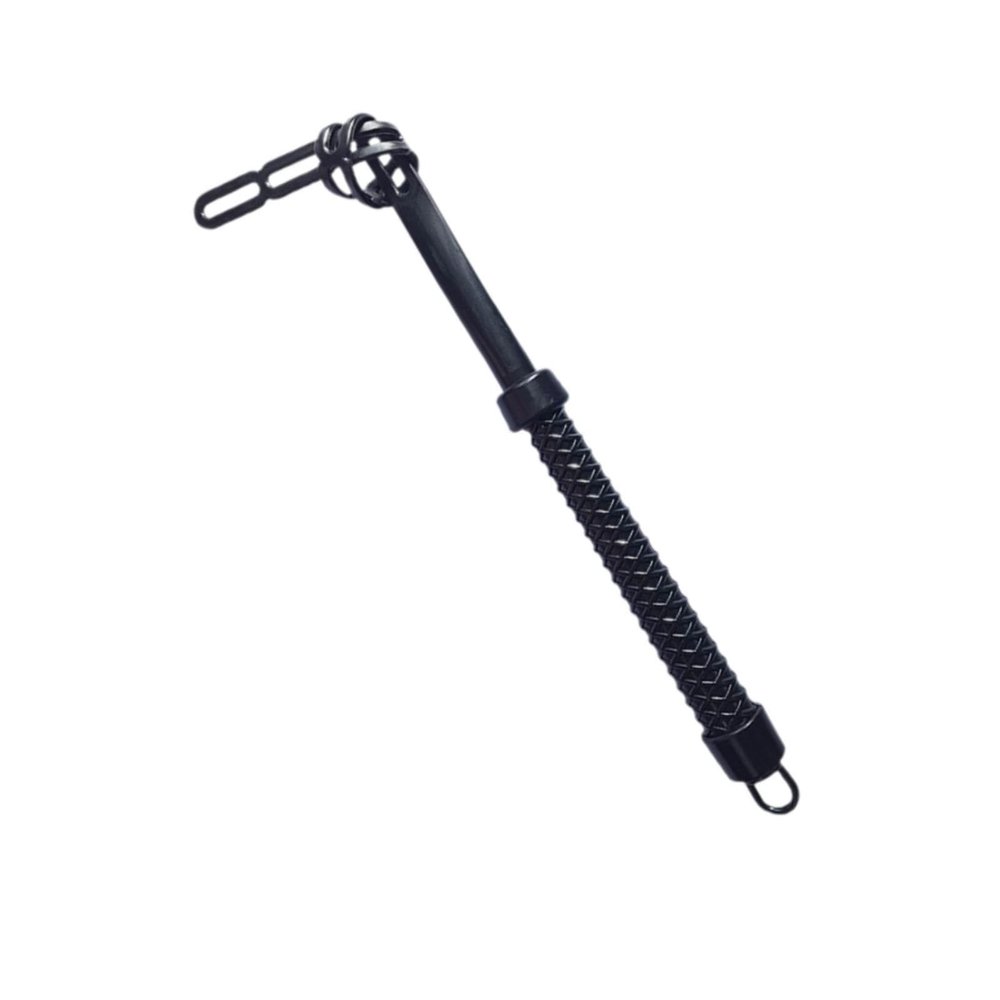 QUILSTM Versatile Black Riding Crop, 60.6 cm, Soft TPU Rubber