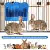 balacoo Large-Capacity Rabbit Feeder for Cages, Blue view 3