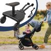Stroller Seat Attachment, Adjustable Non-Slip Standing Board view 4