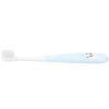Abaodam Soft Children's Toothbrush with Storage Cup, Comfortable Handle and Safe Bristles, Ages 2–12, White view 1