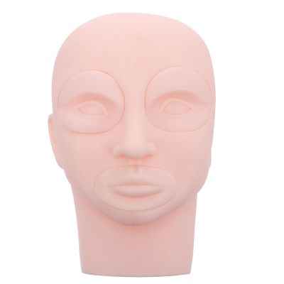 FESTFENDS Professional Rubber Practice Head for Eyelash Extensions and Makeup Training