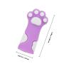 ABOOFAN 10-Pack Silicone Needle Stoppers in Cat Paw Shape view 2