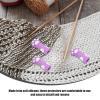 ABOOFAN 10-Pack Silicone Needle Stoppers in Cat Paw Shape view 4