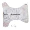 DECHOUS Washable Baby Diapers, Practical Polyester Training Pants, 4-Pack, for Newborns at Home and Everyday Use view 3