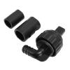 Topiky Aquarium Water Outlet Connector Set, Anti-Siphon, 3 Tube Sizes view 3