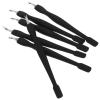 6-Piece ABS Plastic Cuticle Tool Set with Smooth Edges view 1