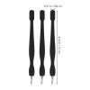 6-Piece ABS Plastic Cuticle Tool Set with Smooth Edges view 2