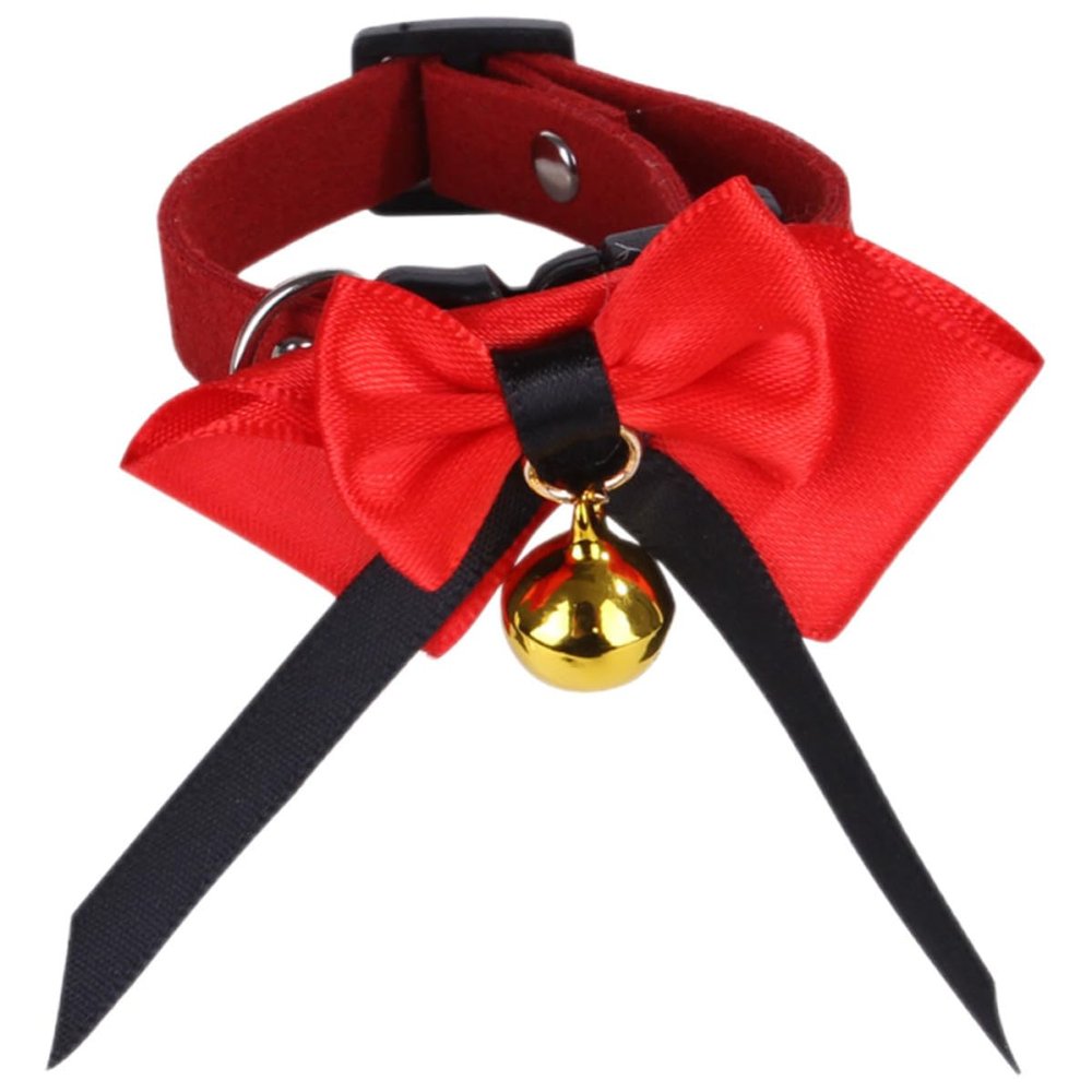 TOVINANNA Handmade Parrot Collar with Adjustable Bow