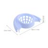 PRETYZOOM Blue Plastic Mop Bucket with Splash-Reducing Design for Home and Office view 2