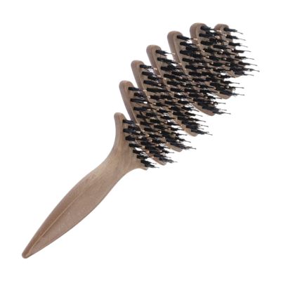 Detangling Brush with Ergonomic Handle and Anti-Static Properties