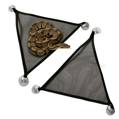 Generic Small Animal Hammock - 2-Pack Mesh Reptile Hides
