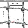 Generic Climbing Net for Children and Adults, Outdoor Safety Net, 1 x 1 m view 2