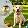 Personalized Silicone Dog Tag – Custom Engraved with Name & Phone Number view 3