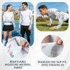 CHIFIGNO Cooling Arm Sleeves with Cute Pig Print, Non-Slip Sun Protection, Thumb Holes, Compression Sports Sleeves for Women and Men view 4