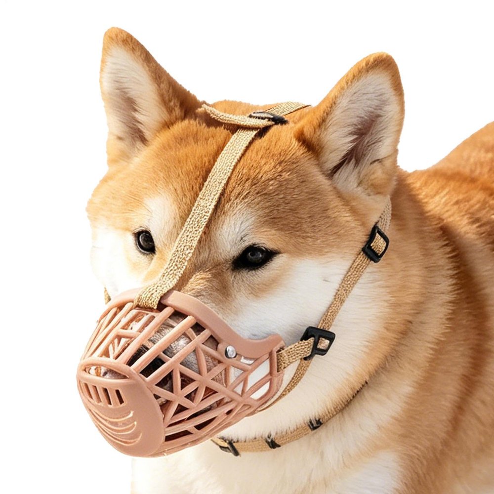 Basket Muzzle - Breathable Anti-Barking Mouth Guard