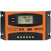 Machify 30 A Solar Charge Controller, 12 V/24 V Auto-Adjusting, Dual USB, LCD Display view 3
