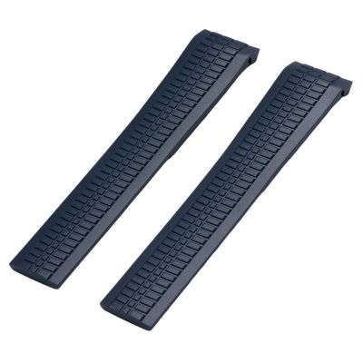 For 5167R-001 21 mm Metal-Pin Rubber Watch Strap