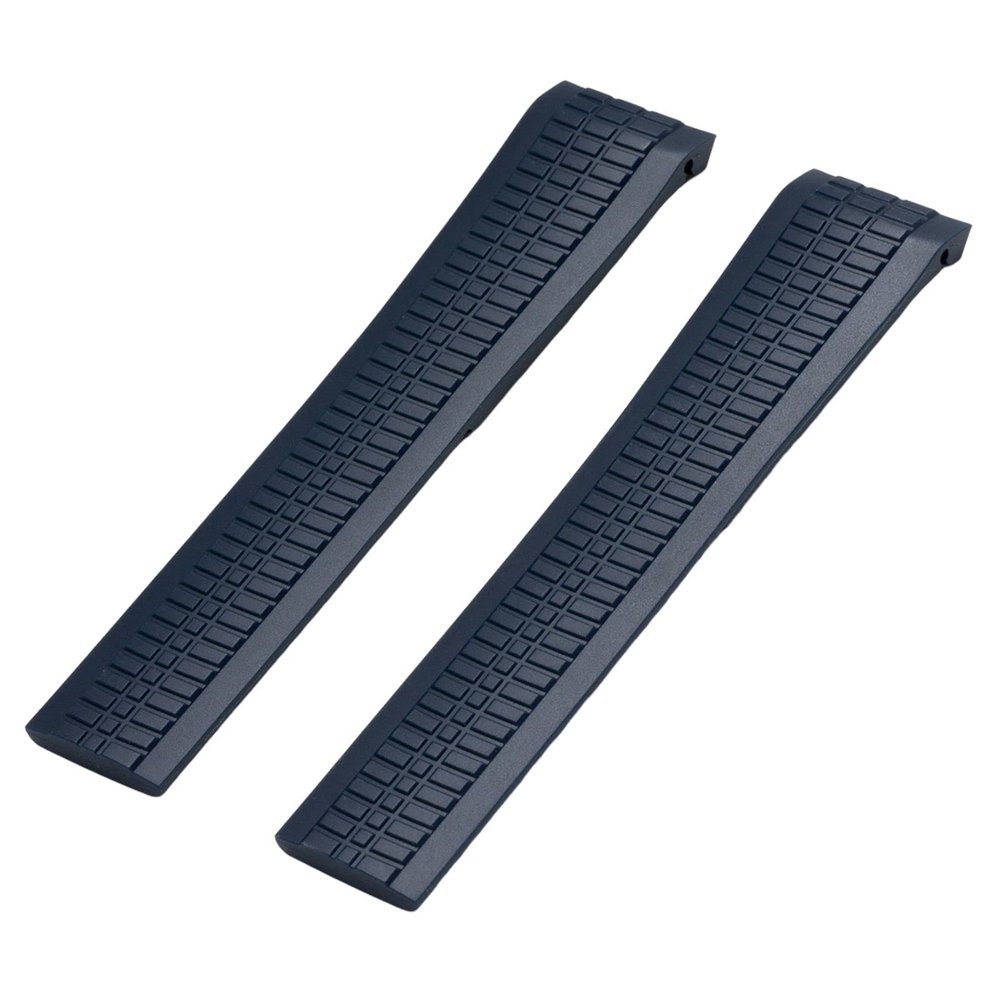 For 5167R-001 21 mm Metal-Pin Rubber Watch Strap