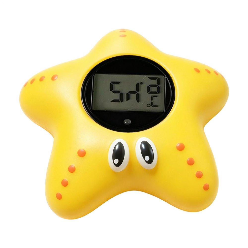 Kids' Bath Water Temperature Monitor, Waterproof, Precise LCD Display