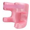 Annadue Face Pillow, Memory Foam Beauty Pillow, Ergonomic Soft Silk Pillow for Back Sleepers, Pink view 3