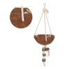 Coconut Shell Swing for Birds view 2