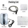Bath Spa Massage Mat with 114 Nozzles, 6 Adjustable Settings, Non-Slip Bathtub Air Bubbler for Home Relaxation view 2