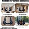 Adult Sex Swing, Luxury Leather, Ceiling/Wood-Beam Mount, Red, 200 kg view 2