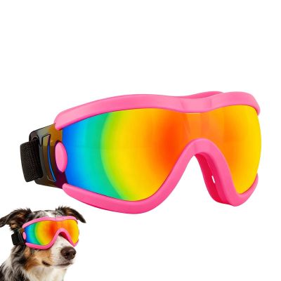 Dog Goggles – Windproof Outdoor Protective Visor for Medium and Large Dogs