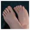 CUDTAPI Silicone Foot Model with Visible Blood Vessels, TG3721, Right Foot, Bone-Free Toes view 4