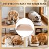 Waterproof Dog Bowl Mat | Easy to Clean view 4