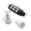 1pc 1/4" Slide-Lock Quick-Connect Interface, PP Cotton Filter, Water Pump, Garden Spray, Aquarium view 2