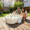 Portable Dog Splash Pool for Small and Medium Dogs view 2