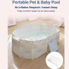 Portable Dog Splash Pool for Small and Medium Dogs view 4