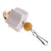 ZBIianxer Natural Grinding Stone with Bells for Small Pets view 3