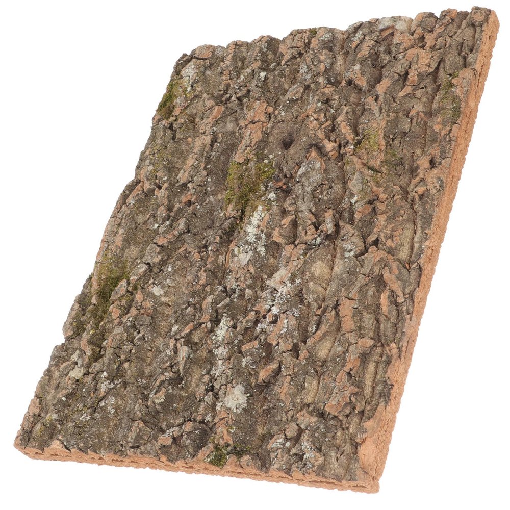 Happyyami Terrarium Cork Bark Reptile Decor, Hard Cork Bark
