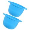 2-Piece Silicone 300 mL Inserts for Wax Warmers, for Hair Removal view 1