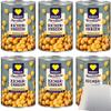 usy Bundle: EDEKA Herzstücke Chickpeas, 6 x 400 g Cans + usy Block view 1