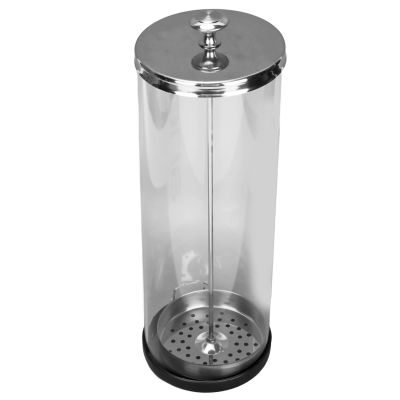 Sorandy Barbicide Soaking Jar, Large Glass, with Stainless Steel Lid and Non-Slip Design