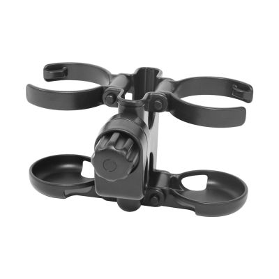 3-in-1 Stroller Drink Holder with Phone Holder and 360° Rotating Clamp