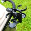 3-in-1 Stroller Drink Holder with Phone Holder and 360° Rotating Clamp view 3