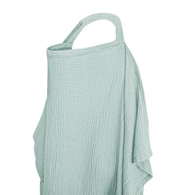 Breathable Cotton Nursing Cover Poncho, 360° Coverage