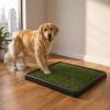 KQFCAZRE Washable Dog Toilet with Artificial Grass for Indoor Use view 2