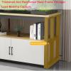 Aquarium Stand with Storage Cabinet, White, 90 x 40 x 70 cm / 35 x 16 x 27.5 in view 4