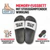 22Feels Women's Shower Slides, Black and White, “Holla the Wine Fairy,” Size 40/41 view 4