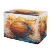 KAAVIYO Watercolor Basketball Blue Art Waterproof Dog and Cat Crate Cover view 1