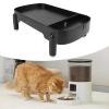 Omquot Intelligent Elevated Cat Food Stand, Easy to Clean, Height Adjustable, for Kittens and Small Dogs view 4
