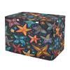 KAAVIYO Colorful Starfish Dog and Cat Crate Cover, Waterproof Indoor/Outdoor Pet Crate Cover view 1