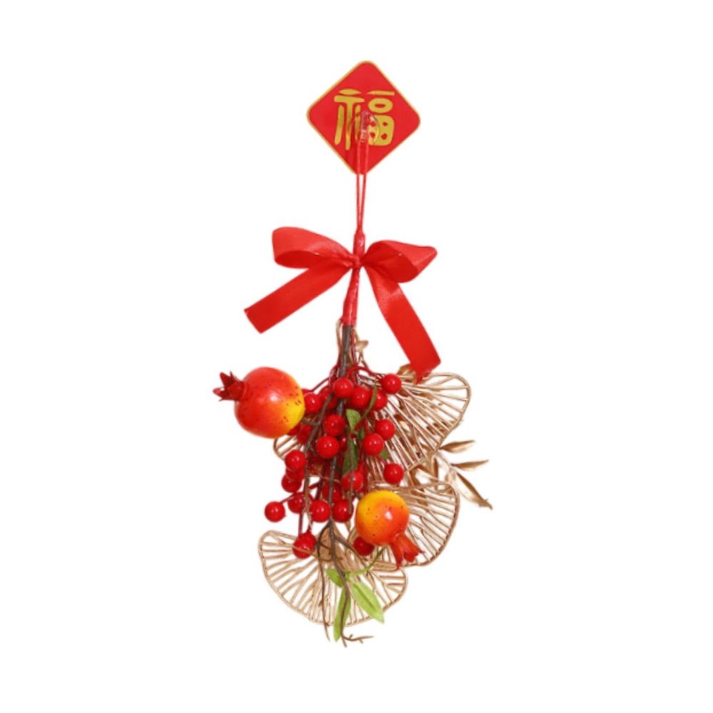 Gitohoni 2025 Chinese New Year Ornament DIY Kit, Year of the Snake, Pomegranate