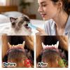 3-Piece Cat Finger Toothbrush Set for Oral Cleaning and Tartar Removal (Random Color) (Watermelon Red, 22 cm) view 2