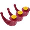 Hemobllo 3-Pack Plastic Nasal Rinse Bottles with Soft Nozzles view 1